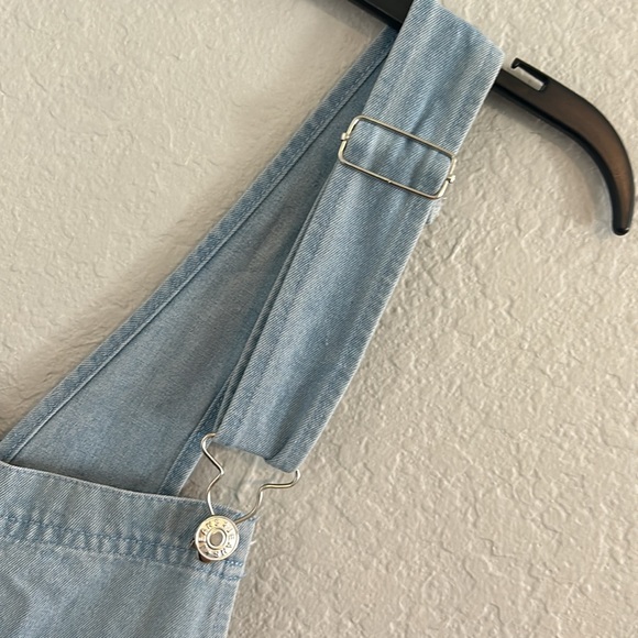 Denim overall dress - Picture 4 of 10